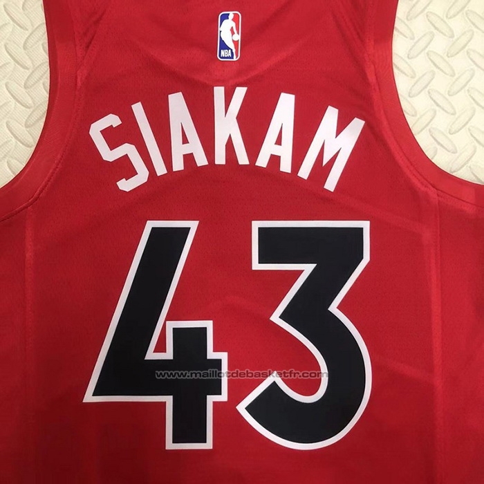 Maillot Toronto Raptors Pascal Siakam #43 Icon 2022-23 Rouge